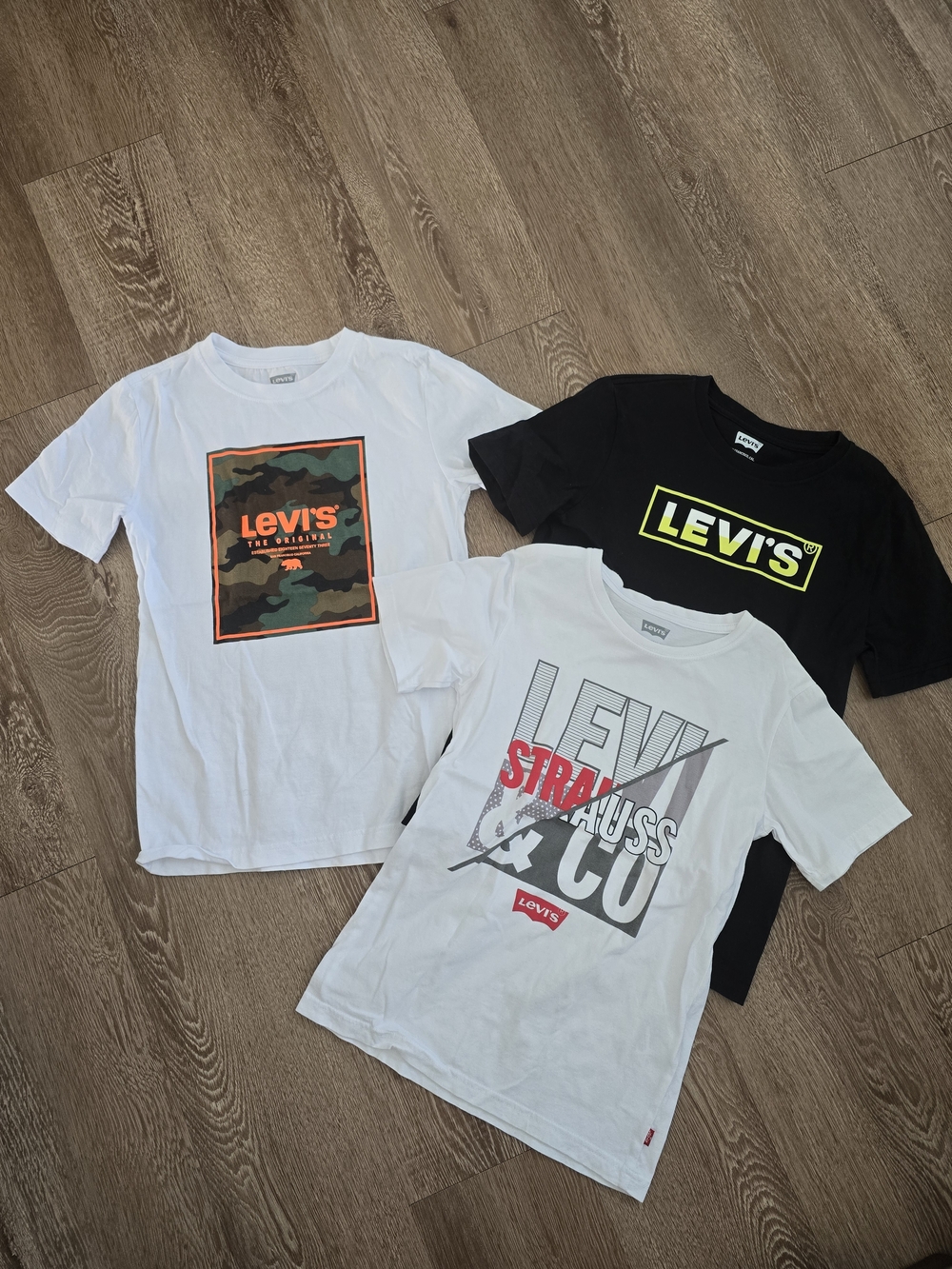 Levi's Kids' Graphic T-Shirt - White/Black - Pack